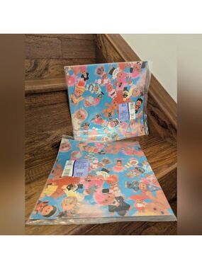 Vintage Troll Dolls Hallmark Wrapping Paper NWT 2 packs